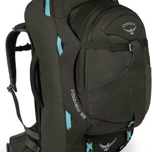 Osprey Fairview 55L Backpack in Misty Grey/Blue